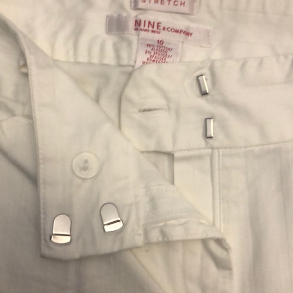 Nine & Co white capri pants - Picture 4 of 9